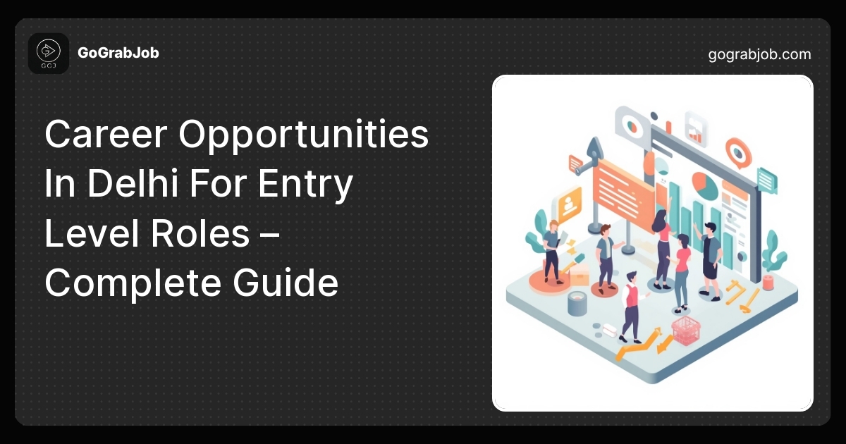 Career Opportunities In Delhi For Entry Level Roles – Complete Guide