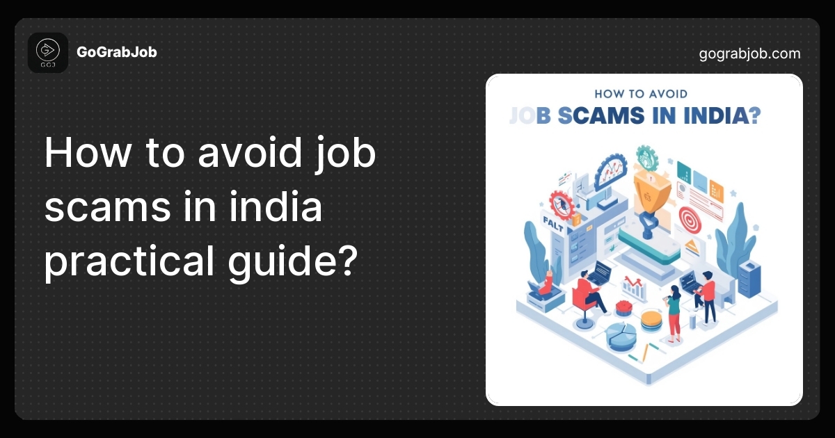 How to Avoid Job Scams in India: Practical Guide