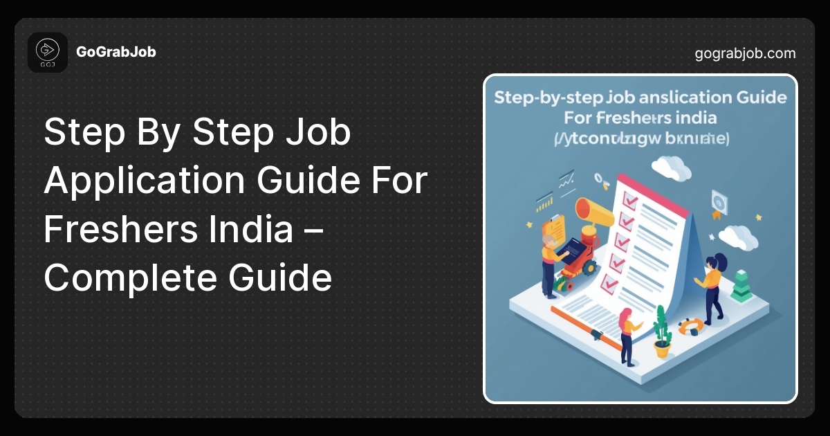 Step By Step Job Application Guide For Freshers India