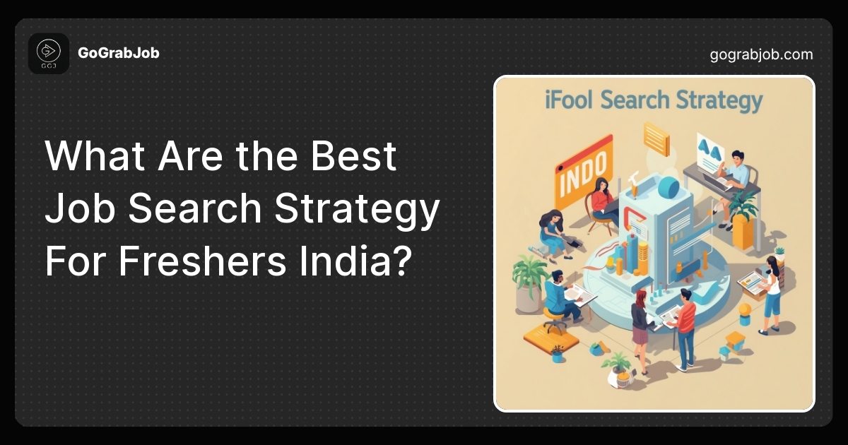 Best Job Search Strategy for Freshers in India