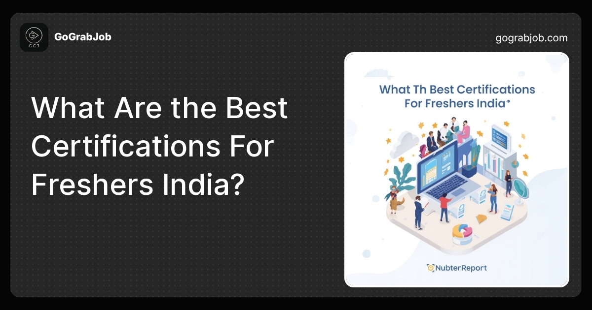 What Are the Best Certifications For Freshers India?