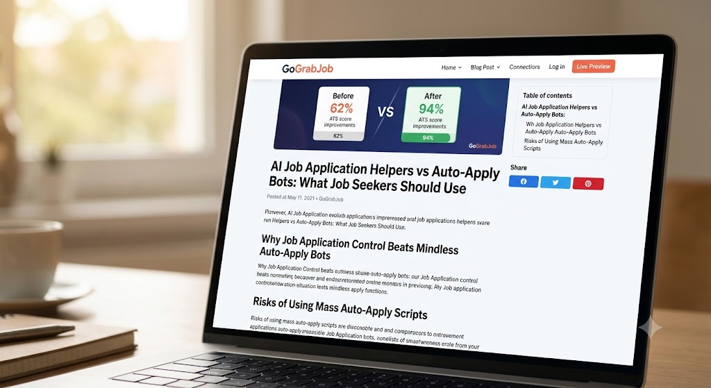 AI Job Application Helpers vs Auto-Apply Bots: What Job Seekers Should Use